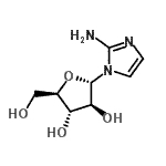 CAS#: 250693-28-8, 1-(alpha-D-Arabinofuranosyl)-1H-Imidazol-2-Amine
