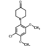 CAS 登录号：250718-99-1， 1-(5-氯-2,4-二甲氧基苯基)-4-哌啶酮