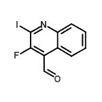 CAS#: 250739-98-1, 3-Fluoro-2-Iodo-4-Quinolinecarbaldehyde