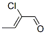 CAS 登录号：25129-61-7， (Z)-2-氯丁-2-烯醛