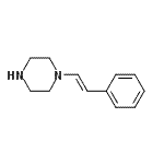CAS#: 251369-16-1, 1-[(E)-2-Phenylvinyl]Piperazine