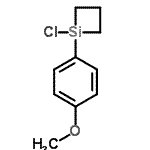CAS#: 251453-07-3, 1-Chloro-1-(4-Methoxyphenyl)Siletane