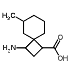 CAS 登录号：251461-85-5， 3-氨基-6-甲基螺[3.5]壬烷-1-羧酸