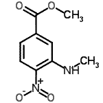 CAS#: 251643-13-7, Methyl 3-(Methylamino)-4-Nitrobenzoate