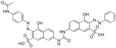 CAS#: 25188-34-5, 3-[(4-Acetamidophenyl)Azo]-4-Hydroxy-7-[[[[5-Hydroxy-6-(Phenylazo)-7-Sulpho-2-Naphthyl]Amino]Carbonyl]Amino]Naphthalene-2-Sulphonic Acid