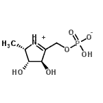 CAS#: 251901-84-5, [(2S,3R,4R)-3,4-Dihydroxy-2-Methyl-3,4-Dihydro-2H-Pyrrolium-5-Yl]Methyl Hydrogen Phosphate