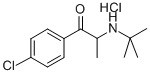 CAS 登录号：252193-58-1， 1-(4-氯苯基)-2-[叔丁基氨基]-1-丙酮
