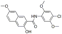 CAS#: 25252-92-0, N-(4-Chloro-2,5-Dimethoxyphenyl)-3-Hydroxy-7-Methoxynaphthalene-2-Carboxamide