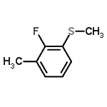CAS#: 252555-44-5, 2-Fluoro-1-Methyl-3-(Methylsulfanyl)Benzene