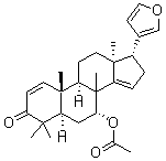 CAS#: 25279-67-8, (13alpha,17alpha)-7alpha-Acetoxy-21,23-Epoxy-4,4,8-Trimethyl-24-Nor-5alpha-Chola-1,14,20,22-Tetren-3-One