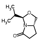 CAS 登录号：252851-09-5， (3R,7aS)-3-异丙基四氢-5H-吡咯并[1,2-c][1,3]恶唑-5-酮