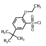 CAS 登录号：252898-57-0， 2-乙氧基-5-(2-甲基-2-丙基)苯磺酰氯