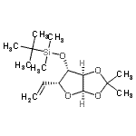 CAS#: 252904-46-4, 5,6-Dideoxy-3-O-[Dimethyl(2-Methyl-2-Propanyl)Silyl]-1,2-O-Isopropylidene-alpha-D-Xylo-Hex-5-Enofuranose