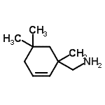 CAS#: 252921-81-6, 1-(1,5,5-Trimethyl-2-Cyclohexen-1-Yl)Methanamine