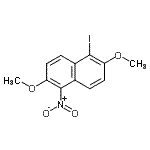 CAS#: 25315-00-8, 1-Iodo-2,6-Dimethoxy-5-Nitronaphthalene