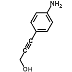 CAS#: 253167-82-7, 3-(4-Aminophenyl)-2-Propyn-1-Ol