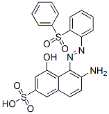 CAS#: 25317-07-1, 6-Amino-4-Hydroxy-5-[[2-(Phenylsulphonyl)Phenyl]Azo]Naphthalene-2-Sulphonic Acid
