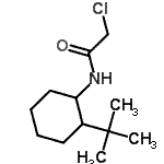 CAS 登录号：25329-22-0， 2-氯-N-[2-(2-甲基-2-丙基)环己基]乙酰胺