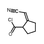 CAS#: 25341-91-7, (2Z)-2-(Cyanomethylene)Cyclopentanecarbonyl Chloride