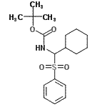 CAS#: 253426-70-9, 2-Methyl-2-Propanyl [Cyclohexyl(Phenylsulfonyl)Methyl]Carbamate