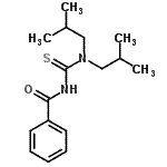 CAS#: 25343-27-5, N-(Diisobutylcarbamothioyl)Benzamide