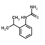 CAS#: 25343-32-2, 1-(2-Isopropylphenyl)Thiourea
