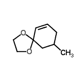 CAS#: 25346-61-6, 9-Methyl-1,4-Dioxaspiro[4.5]Dec-6-Ene
