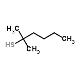 CAS#: 25360-13-8, 2-Methyl-2-Hexanethiol