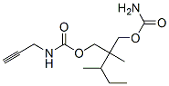 CAS 登录号:25385-10-8, N-(2-丙炔基)氨基甲酸 2-(氨基甲酰氧基甲基)-2,3-二甲基戊基酯