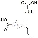 CAS 登录号:25462-48-0, 二氨基甲酸 2-甲基-2-(1-甲基丁基)三亚甲基酯