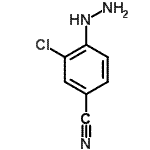 CAS#: 254880-25-6, 3-Chloro-4-Hydrazinobenzonitrile