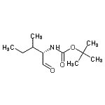 CAS#: 254888-05-6, 2-Methyl-2-Propanyl [(2S,3R)-3-Methyl-1-Oxo-2-Pentanyl]Carbamate