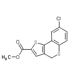 CAS#: 255378-11-1, Methyl 8-Chloro-4H-Thieno[3,2-c]Thiochromene-2-Carboxylate
