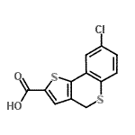 CAS#: 255395-56-3, 8-Chloro-4H-Thieno[3,2-c]Thiochromene-2-Carboxylic Acid
