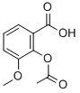 CAS#: 2554-82-7, 2-(Acetyloxy)-3-Methoxy-Benzoic Acid