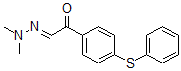 CAS#: 25555-15-1, 4-(Phenylthio)-alpha-(Dimethylhydrazono)Acetophenone