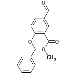 CAS#: 255734-73-7, Methyl 2-(Benzyloxy)-5-Formylbenzoate