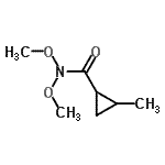 CAS#: 255864-56-3, N,N-Dimethoxy-2-Methylcyclopropanecarboxamide