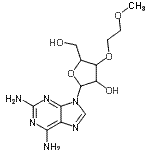 CAS#: 256224-02-9, 9-[3-O-(2-Methoxyethyl)Pentofuranosyl]-9H-Purine-2,6-Diamine