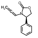 CAS 登录号：256382-50-0， (4R)-4-苯基-3-丙二烯基-1,3-恶唑烷-2-酮