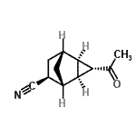 CAS#: 256398-13-7, (1R,2R,3S,4S,5R,6S)-3-Acetyltricyclo[3.2.1.0<Sup>2,4</Sup>]Octane-6-Carbonitrile