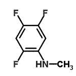 CAS#: 256412-92-7, 2,4,5-Trifluoro-N-Methyl-Aniline