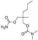 CAS#: 25642-75-5, N,N-Dimethylcarbamic Acid 2-(Carbamoyloxymethyl)-2-Methylhexyl Ester