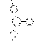 CAS 登录号：25649-79-0， 3,7-二(4-溴苯基)-5-苯基-4H-1,2-二氮杂卓