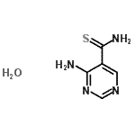 CAS 登录号：256525-68-5， 4-氨基-5-嘧啶硫代甲酰胺水合物(1:1)