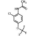 CAS 登录号：256529-43-8， N-[2-氯-4-(三氟甲氧基)苯基]乙酰胺