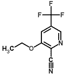 CAS#: 256658-17-0, 3-Ethoxy-5-(Trifluoromethyl)-2-Pyridinecarbonitrile