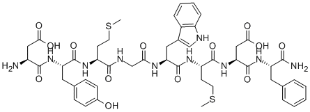 CAS 登录号：25679-24-7， 2-去磺基-缩胆囊素-8(猪)