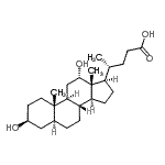 CAS#: 2569-04-2, (3beta,5alpha,12alpha)-3,12-Dihydroxycholan-24-Oic Acid