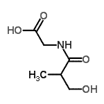 CAS#: 256928-69-5, N-(3-Hydroxy-2-Methylpropanoyl)Glycine